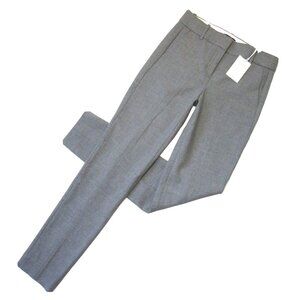 NWT J.Crew Full Length Cameron in Heather Graphite Four Season Stretch Pants 8